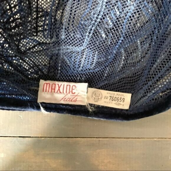Vintage Maxine Hats Union Made Toque Netted Hat - Picture 8 of 10